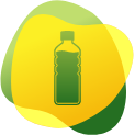 Vandens butelio piktograma, vaizduojanti, kad Espumisan<sup>®</sup>  Easy galima vartoti neužgeriant vandeniu