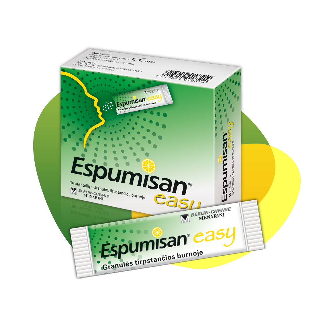 Packaging of Espumisan Easy